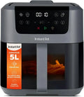 Friteuse à Air Instantanée Compacte 5L, Multifonctions 4-en-1, Facile à Nettoyer