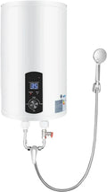 Chauffe-eau Électrique 30L 2000W Mural - IPX4 - Écran LED et Douchette à Main