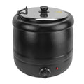 Chauffe-marmite électrique 10L avec cuve amovible en inox pour restaurants