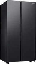 Réfrigérateur Américain Samsung 628L, Inox Noir, No Frost+, SmartThings AI