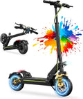 Trottinette Électrique Tout-Terrain Adulte 1600W, Batterie 48V, Autonomie Jusqu'à 90KM, Ultra Légère avec Double Suspension