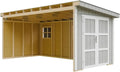 Abri de Jardin Premium 11,47 m² - H231x248x530 cm - Panneaux LP Smartside - Sans Plancher - Timbela M940B-TUNDRA Gris