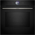 Four encastrable Bosch Serie 8 avec micro-ondes, 800 W, 67L, fonction croustillante, Air Fry, noir