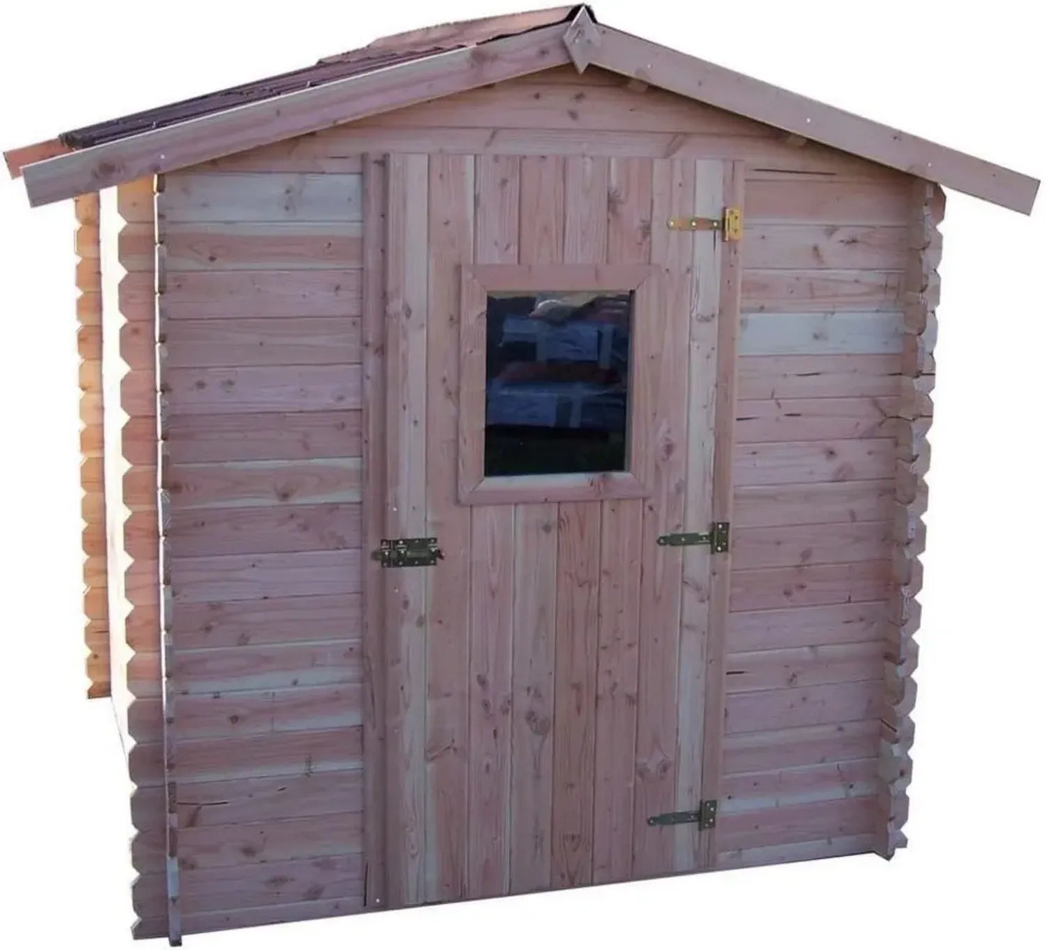 Abri de Jardin en Bois Douglas Dalia 20 mm Sans Plancher 4,71 m²
