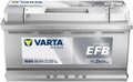 VARTA Batterie 95Ah 850A Compatible VW California T5, Audi Q5, A6 C7, Renault, Land Rover