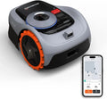 Robot Tondeuse Segway Navimow i105E, Sans Fil Périphérique, Pour Pelouse jusqu'à 600 m², Technologie RTK et Vision, Cartographie Automatique IA, Limites Virtuelles, Gestion Multizone