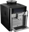 Machine à café expresso SIEMENS EQ.6 plus S300 avec mousseur et récipient à lait