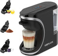 Cafetière Multifonction 3-en-1 avec Réservoir 600ml pour Capsules Nespresso*, Dolce Gusto* et Café Moulu