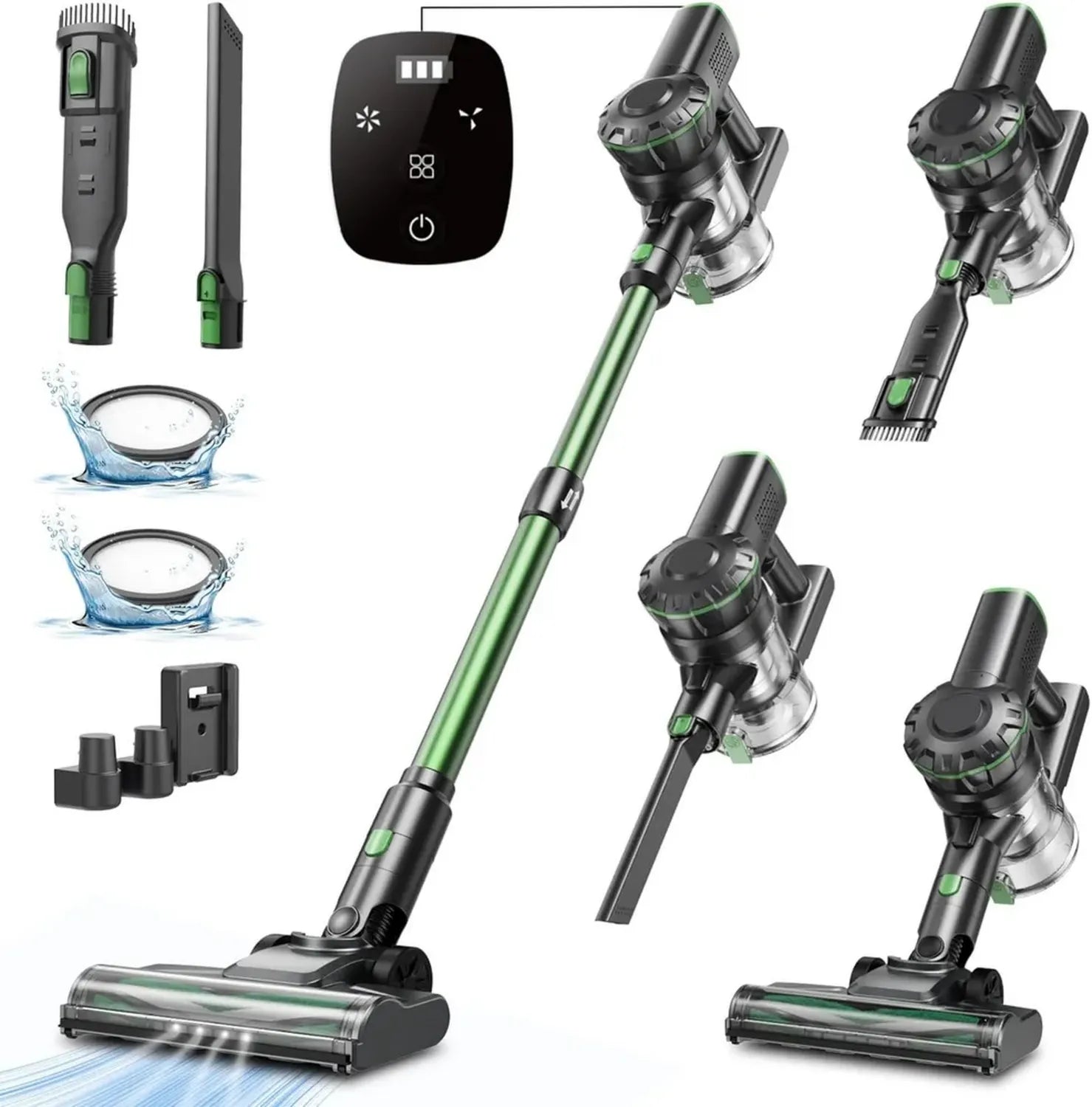 Vexilar V9PRO Balai Électrique 40KPA, Sans Fil avec Écran LED et Moteur HyperMotor™