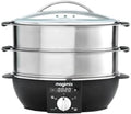 Cuiseur Vapeur Magimix en Acier Inoxydable 12,2L - Argent avec Garantie de 3 Ans