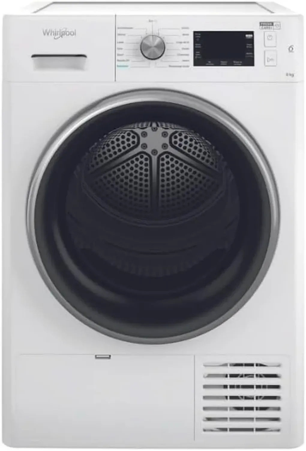 Sèche-linge à pompe à chaleur 9kg Whirlpool silencieux et éco