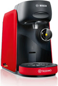 Cafetière Tassimo Finesse Rouge, Multi-Boissons Bosch, Système Intellibrew, Plus de 70 Options, IntensityBoost