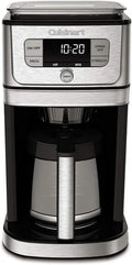 Cafetière Automatique Cuisinart DGB-800 avec Moulin Intégré, 12 Tasses, Argent