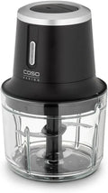 Hachoir Sans Fil CASO Chop & Go avec 4 Lames Inox, Autonomie 60 min, 2300 tr/min, Noir