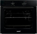 Four encastrable Cata SES 6004 BK, porte panoramique en verre, 4 fonctions, nettoyage AquaSmart, éclairage intérieur, 60 cm, 62 L, finition inox
