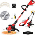 Coupe-bordures sans fil 18 V pour Milwaukee, tête pliable pivotante 75°