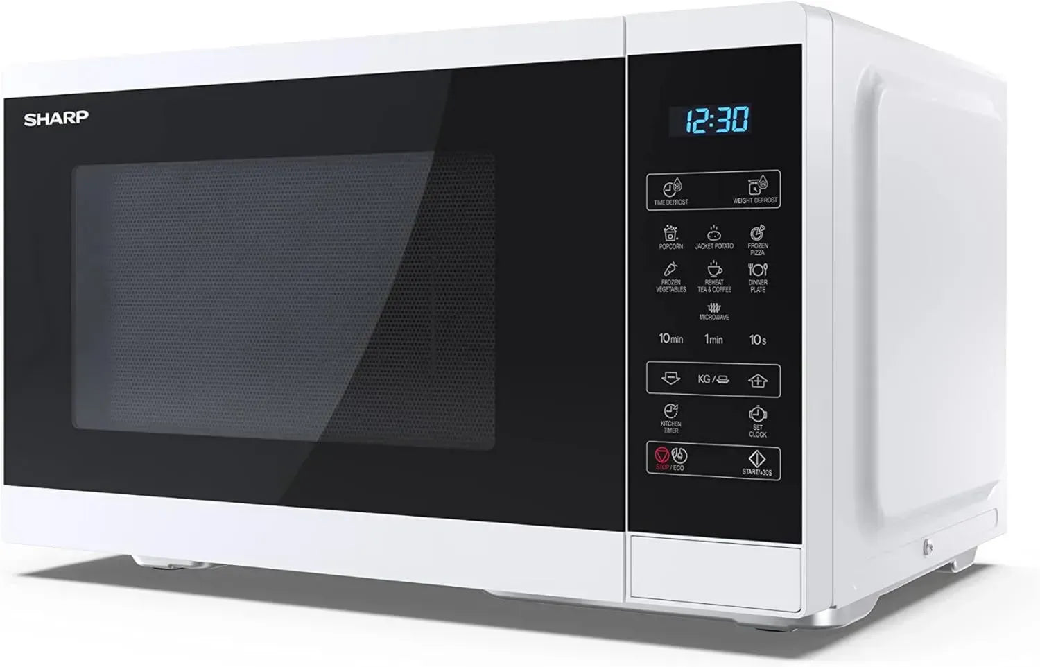 Micro-ondes 25L Sharp Numérique Solo Blanc