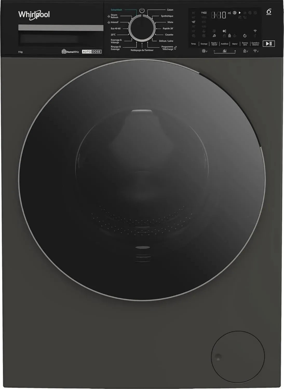 Whirlpool - Lave-linge Frontal 9kg 1400tr/min