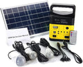 Générateur Solaire Portable 7500mAh avec Panneau Solar, Double USB 5V et LED pour Camping et Extérieur