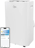 Climatiseur Mobile Silencieux SUNTEC Coolfixx 16000 BTU avec Application Intelligente - Déshumidification et Chauffage pour Grandes Pièces jusqu'à 70 m²