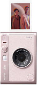 Appareil Photo Instax Mini Evo Rose 2-en-1 avec Écran Tactile 2,7' et Imprimante Intégrée