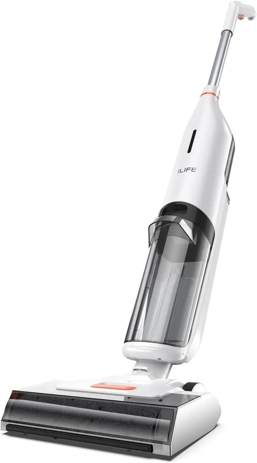 Aspirateur Sans Fil ILIFE W90, Nettoyage Intelligent Multi-Surfaces, Léger et Autonettoyant, Idéal pour Poils d'Animaux
