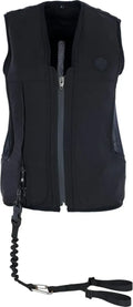 Gilet Airbag Noir en Nylon pour Cavalerie Covalliero Taille M