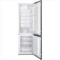 Réfrigérateur combiné encastrable SMEG 268L, 178 cm, froid brassé