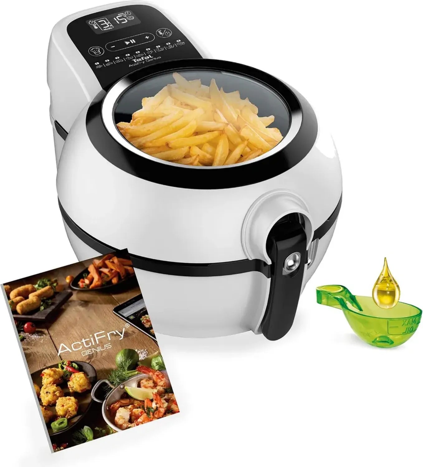 Friteuse à Air Chaud Tefal Actifry Genius XL 1,2L 1350W Noir