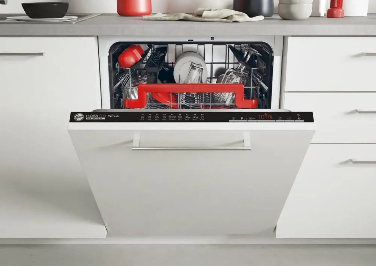 Lave-vaisselle encastrable Hoover 16 couverts A+++ Inox 60 cm 43 dB