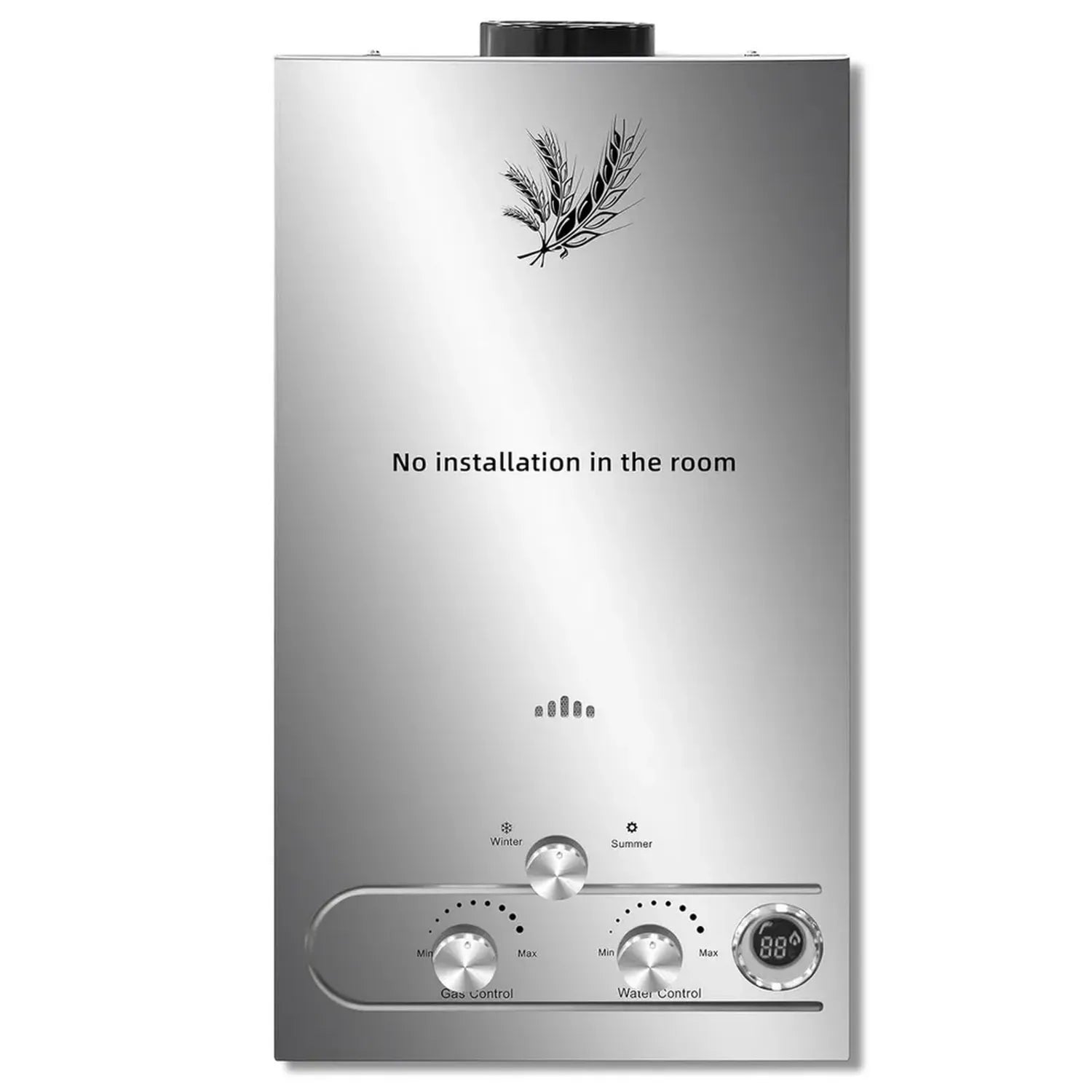 Chauffe-Eau Instantané au Gaz 36kW LPG avec Modes Saisonniers et Protection Surchauffe