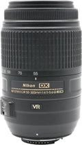 Objectif Téléphoto Nikon AF-S DX 55-300mm f/4.5-5.6G VR Noir