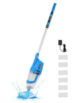 Aspirateur Piscine VEVOR, Nettoyeur Sans Fil 100L/Min, Puissance d'Aspiration Élevée, Autonomie 1H, Pour Piscines Hors Sol et Enterrées