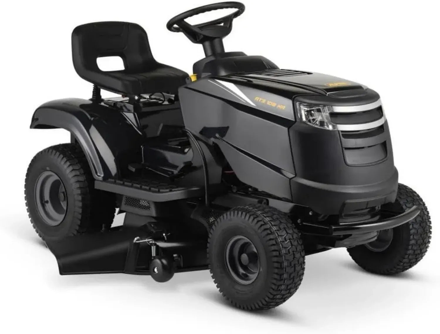 Tracteur de Jardin Alpina AT3 108 HA, 432 cm³, 108 cm, Transmission Hydrostatique, Éjection Latérale, Pour Pelouses jusqu'à 5 500 m²