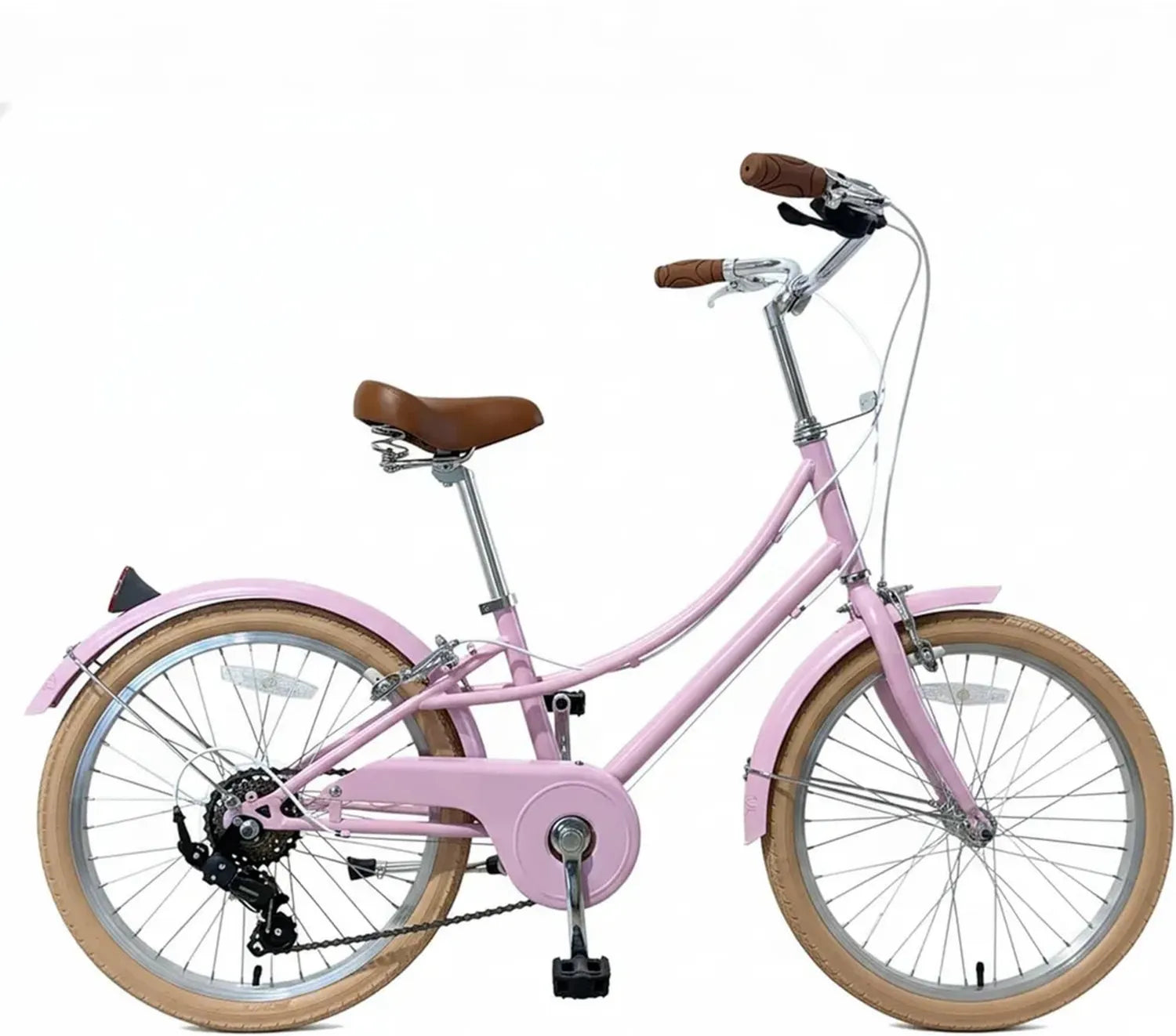 Vélo Femme 26' avec Cadre Aluminium, Shimano 7 Vitesses, Accès Bas – Tailles et Couleurs Variées