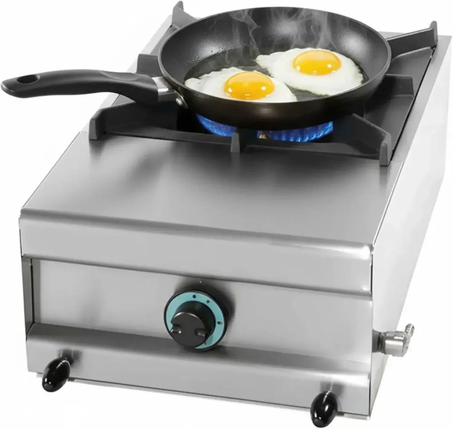 Cuisinière à Gaz Professionnelle 1 Brûleur Haute Puissance pour Cuisine Commerciale