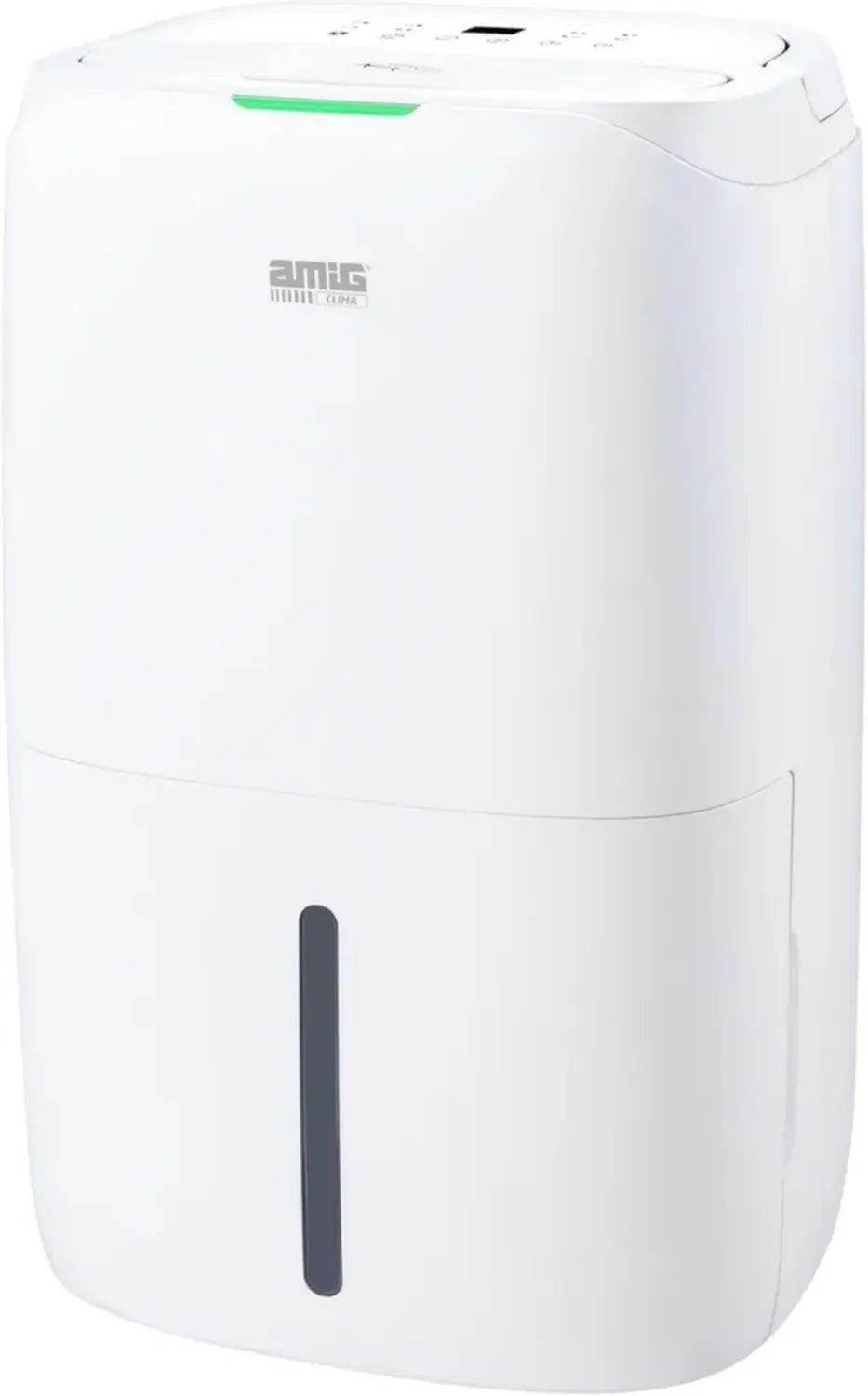 Déshumidificateur Amig 20L/Jour avec Réservoir 5,5L - Silencieux et Économique - Couverture 160m³/h - Séchage pour Linge