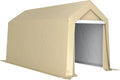 Abri de Jardin Extérieur 2x3,6m Imperméable Anti-UV avec Structure Acier et Grande Porte