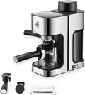 Machine à Expresso Automatique avec Broyeur Intégré - Cafetière Isotherme Noire
