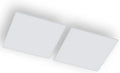 Panneau Chauffant Infrarouge 350W Klarstein avec Commande à Distance, Détecteur de Fenêtre Ouverte, IP44, Fixation Plafond, Thermostat Économique et Écologique