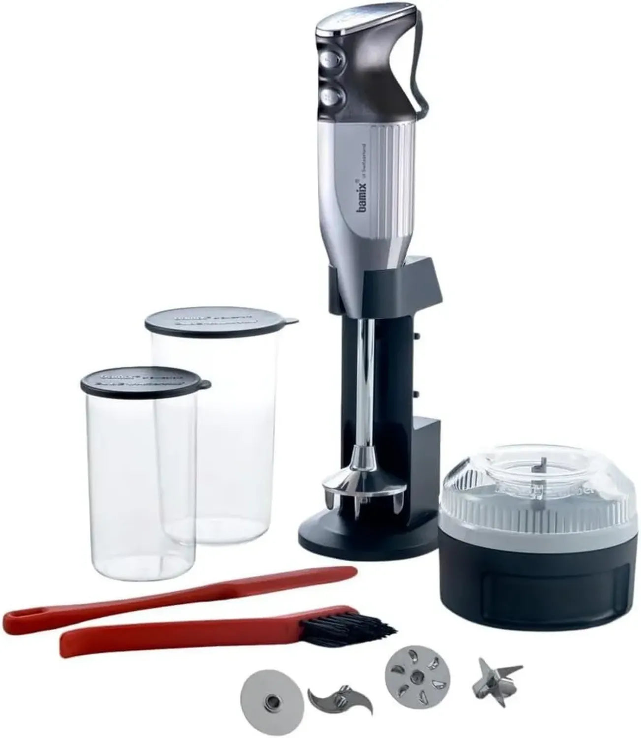 Mixeur Plongeant Bamix M350 MAXX avec Accessoires Complet, 300W, Made in Suisse