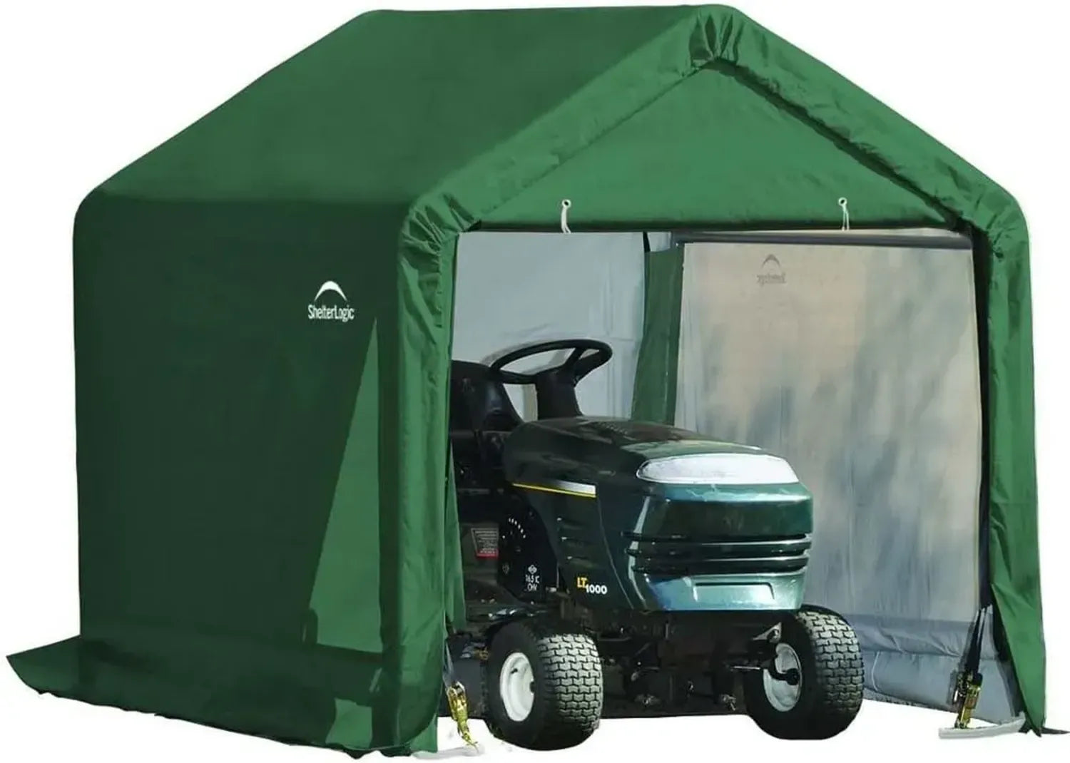 Abri de Jardin en Acier 3,24 m² Vert - 180x180x180 cm