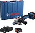 Meuleuse angulaire sans fil Bosch 18V GWS 18V-8 + 2 batteries 4,0 Ah et chargeur