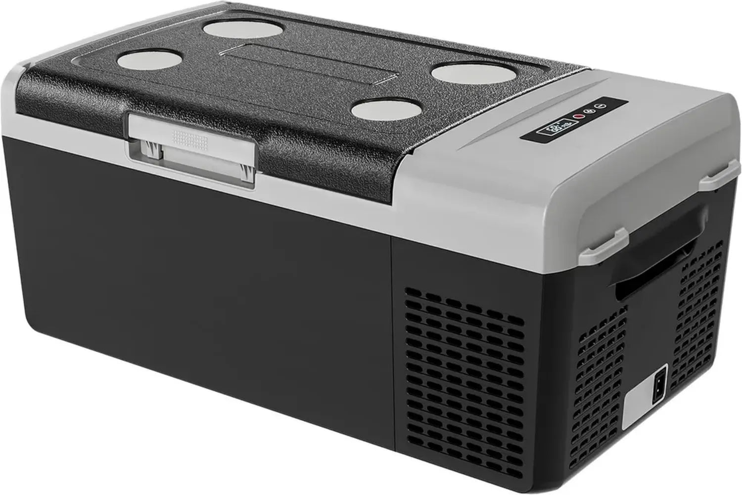 Glacière Électrique Portable 19L, 12/24V DC et 110-240V AC, Pour Camping et Voyage
