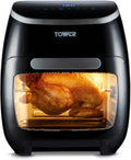 Friteuse à Air Xpress Pro 11L - Mini Four Numérique 5-en-1, Sans Huile, 2000W, Noir