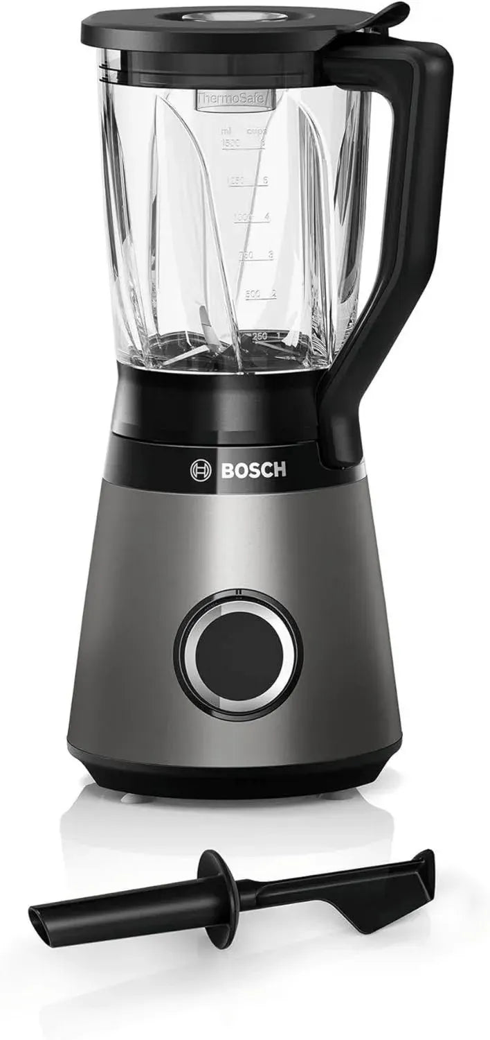 Blender Bosch 1,5 L 1200 W Noir et Inox avec Bol en Verre