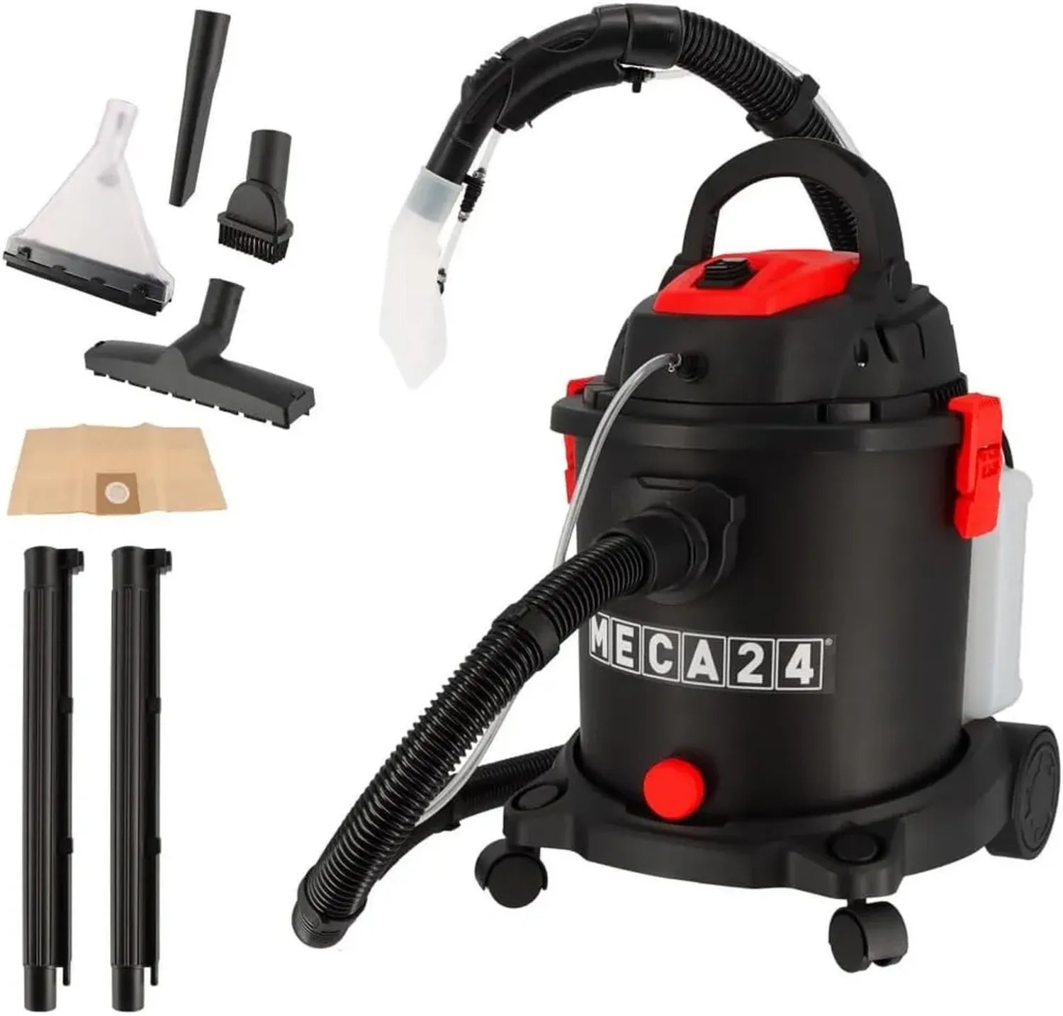Nettoyeur à Injecteur-Extracteur 1200W, 20L, 3-en-1 pour Voitures - Sièges et Tapis