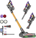 Aspirateur Balai sans Fil KIPMAX 550W - Autonomie 70 Min, Écran LED, Aromathérapie, Filtration Avancée, Idéal pour Poils d'Animaux, Tapis et Sols Durs