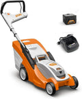 Tondeuse à gazon STIHL RMA 339 C sans fil avec batterie AK 30 et chargeur AL 101
