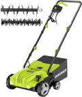 Scarificateur Aérateur Électrique 1500W 2 en 1 avec Bac de 30L et Lames de Rechange
